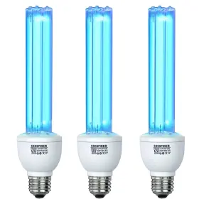 Ctuv-25 Coospider Uv 3 Pack 25 Watts Uvc Light Bulb Ozone Free Replacement For