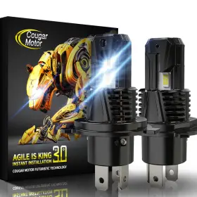 Cougar Motor B0cllgn7wn H4 Fog Bulbs Non-polarity Cooling Fan Atv/utv Auxiliary