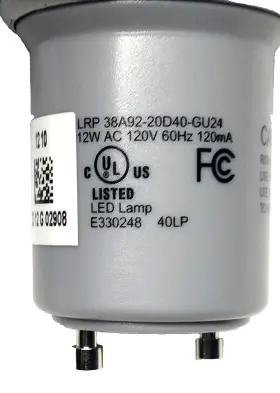Lrp-38a92-20d40-gu24 Cree Par38 Led Light Bulb New #2