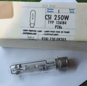 126184 Csi 250w Light Printing Lamp Bulb P28s 9281 730 09203 Specialty Lighting