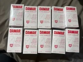 40ars Damar 018013459340 10 Shatter Resistant 40 Watt Bulbs Safe-shield 5357a 40ars/ss Frost