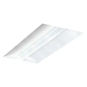Ccl24-5035-ell14 Dual-lite Led Center Lens 2x4ft Troffer W/ Battery