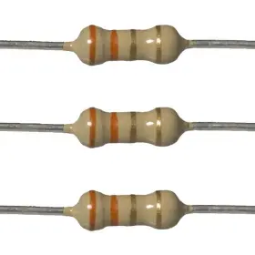 E-projects A-0001-l07 E-projects 10ep5143r30 3.3 Ohm Resistors 1/4 W 5% Pack Of 10