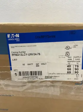 Pfma13lcy-unv34-76 Eaton Champ Series Pro Pfma Led Floodlight 92 Watt 13000 Lumens 347-480v #2