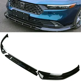 Ecna825 Ecnereferr New Front Bumper Lip Compatible With Honda Accord 11th Gen Sedan 2023 2024 20