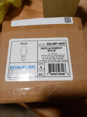 Edwards 50lmp-12wh-d Signaling 50lmp-40wh Replacement Halogen Bulb