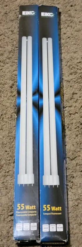 4800 Eiko Dt55/41/rs 2x 55w Fluorescent Lamp Duo Tube Lumens