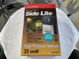Dsl-35w Electripak Vtg. Power Sodium Side Lite 35w Designer White Light Nos