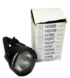 Exide H126b Lightguard Halogen H-lamp Black