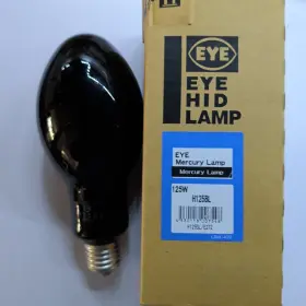 H125bl-e27z Eye H125bl/e27z Iwasaki 125w Hg Blacklight Bulb Hid Uv Lamp Nos