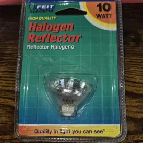 Feit Electric Bpq10mr11 10w Warm White Mr11 Halogen Reflector Light Bulb New 12v