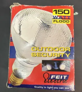 Br38 Feit Electric Indoor/outdoor Security Light Bulb 150 Watt Flood 130v
