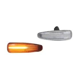 Resa86355-fmlexocllsmsl2 Femprxz Turn Signal Light Evo X Clear Lens Side Marker Lamps 2x Black Abs Housing Fro