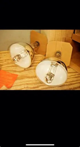 956r57mog Fluomeric Durex Duro-test 750watt Self Ballasted Mercury Vapor Flood Light Bulbs