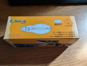 Fusion Fhps100/med Bulb Ed17 100 Watt High Pressure Sodium Box Of 12