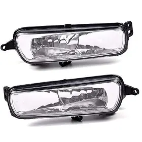 G-plus 02hla1225abk-fba G-plus Front Bumper Fog Light With Blubs Compatible Ford Focus S Se St Tita