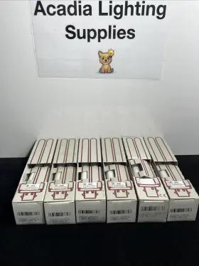 G24q-fluorescent Ge 043168128698 Lot Of 6 General Electric 18 Watt 4 Pin Lamps Brand New #3