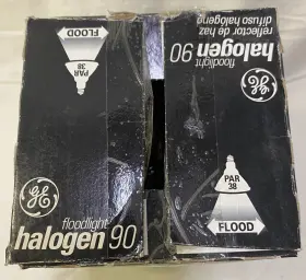 Ge 043168207638 Halogen 90-watt Par38 Outdoor Floodlight New In Open Box Tested And Works #2