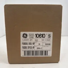 10610 Ge General Electric Fluorescent Lamps 10 Pack