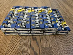 11369 Ge Lot Of 167 Clear 6s6 Indicator Lamps - 6w 130v New Old Stock