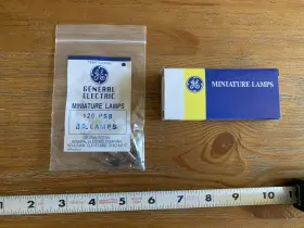 120psb Ge Miniature Lamps Box Of 7 C5