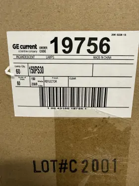 Ge 150ps30 230-240v 150w 1950 Lumens Reflector Light Bulb 19756