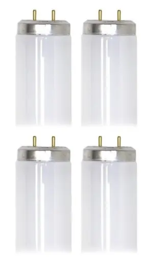 22662 Ge Case Of 4 Lighting 40-watt 3725-lumen T8 Light Bulb 4100k Color