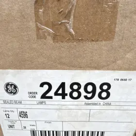 24898 Ge All Glass Sealed Beam Lamp