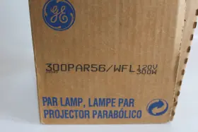 Wfl-120v Ge 300par56/wfl-120v 300w Par56 Glass Lamp - 120v Medium Flood Light Open Box
