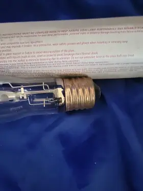 Lu250 Ge 44049 2x Hps 250 Watt Light Bulb Nos #3