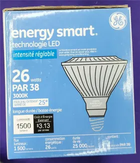 Led26dp38s830 Ge 68184 General Electric Led26dp38s830/25-120 Directional Par38 Led Bulb