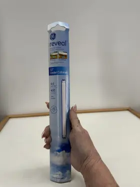 Lumens-8 Ge F8-t5 12ftft Under Cabinet Reveal Bulb -400 W- New Damaged Package
