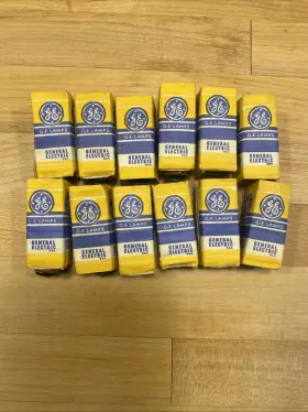 Fg-616 Ge Lot Of 12 Vintage General Electric 10w Bulbs Nos Lamps