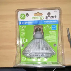 Ge Led26dp38s-fl/tp Energy Smart Led Dimmable Par38 120w Replacement 26w 4000k 1650 Lumens