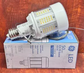 Led50ed23.5 Ge Led50ed23.5/740 22679 Led Hid Lamp Upgrade 50w 4000k 7500 Lumens Type B Ex39 E39 Base Ed23.5