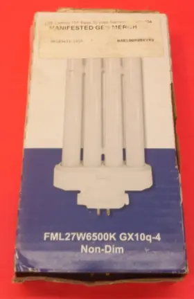 Ge Lighting 30196 Cool White 26 Watt Plug-in Cfl Gx24q-4 Base 5.2 Inch F26tx