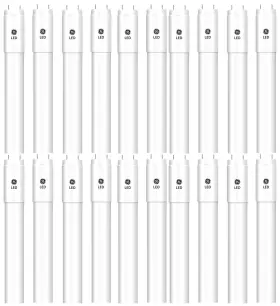 35768 Ge Lighting Case Of 20 Led Tube Type A Plug And Play Easy Replacement For T8