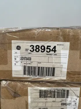 38954 Ge Lighting Case Of 10 Led Tube T8 Type C 48 Inch Frosted Plastic 3000k