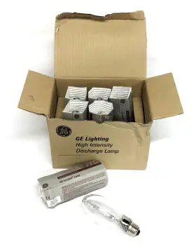 13250 Ge Lu100/med Lucalox 100w B-17 High Pressure Sodium Lamps Lot Of 6 Nos 13250 Ge Lu100/med Lucalox 100w B-17 High Pressure Sodium Lamps Lot Of 6 Nos