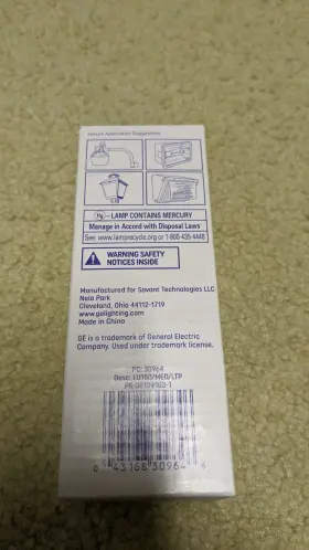 Lu150 Ge Lu150/med/eco/s55 Lucalox 150w High Pressure Sodium Lamp Medium Base S55 #3