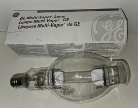 Mvr1000 Ge Mvr1000/u/bt37/pa Multi Vapor Lamp 1000 Watt Bulb 1000w Mvr 1000/u/bt37/pa