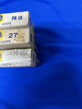 Ge1490 Ge Pr-18 General Electric 1pcs Ge27 2pcs 4pcs Miniature Lamps Lot Of 7