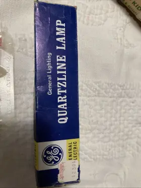 Q250mc-1 Ge Quartzline Tungsten Halogen Lamp Q250mc 120v 250w 43695
