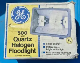 Q5fg50fdb Ge Floodlight 500w 120v
