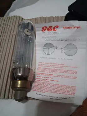 Gec Sox18 Nos England Sox 18 Watt Sodium Lamp/light Bulb