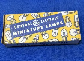 Ge41 General Electric Vintage Miniature Lamps Lot Of 9