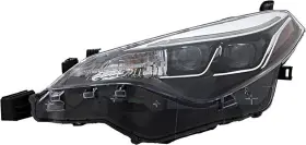 Gold Shrine Gs-a04137 For Toyota Corolla Se/xle/xse Headlight Lamp 2017 2018 2019 Led Driver Left S