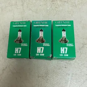 Greenlite 635279130501 Tungsten Halogen Lamp H7 12v-55w 3 Pack
