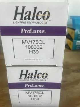 Mv175cl Halco 108332 Lot Of 2