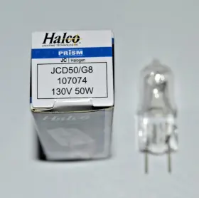 Halco Prism Jcd50/g8 107074 Lighting 50w 130v Halogen Bulb Jcd New